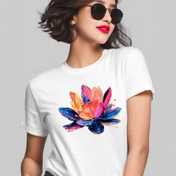 Storeily Printed Short Sleeves Round Neck T-shirt-picture-26