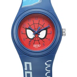 zoop from titan Zoop Kids Glow in Dark Spiderman Analogue Watch C4048PP53-picture-5
