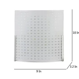 devansh Shanita White Glass Wall Light image 4
