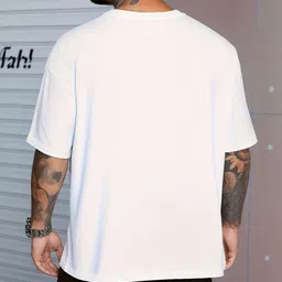 HASTEN Men Typography Printed T-shirt image 4