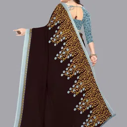 Moda Rapido Ethnic Motifs Saree With Blouse Piece image 4