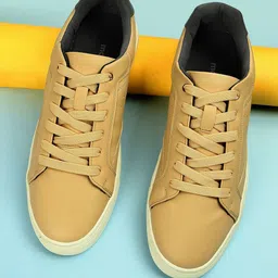 max Men Perforations PU Sneakers image 1