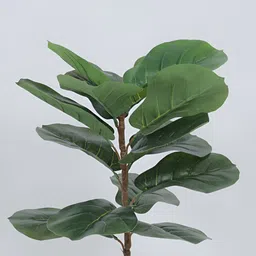 ARICK DECOR Green 1 Pieces Fig Artificial Plant With Pot image 4