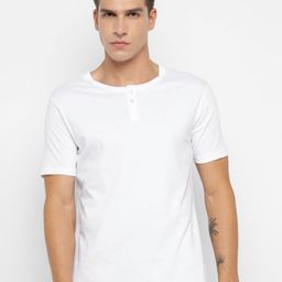 appulse Henley Neck Short Sleeves Cotton Relaxed Fit Sports T-shirt-picture-30