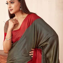 IndianRang Silk Blend Saree image 4