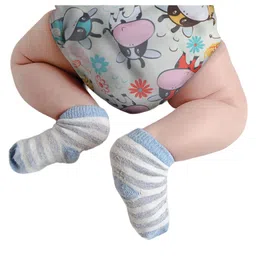 POLKA TOTS Reusable & Washable Cloth Diapers with 5 Layers Bamboo Charcoal Insert and Size Adjustable Snap Buttons -Cow-picture-21