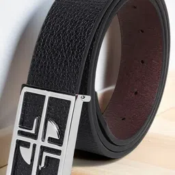 Roadster Men Textured PU Formal Belt-picture-43