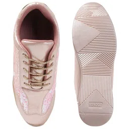 VENDOZ Women Textured Sneakers image 3