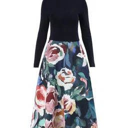 Ted Baker Floral Print A-Line Midi Dress image 4
