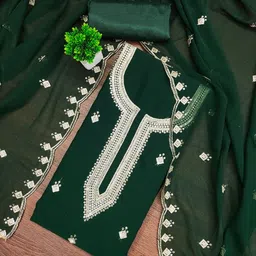 LeeliPeeri Designer Embroidered Unstitched Dress Material-picture-39