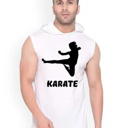 FABSTIEVE Printed Cotton Hooded Neck Gym-Vest Gym_Vest White_Print-163_gym_vest White M-picture-29