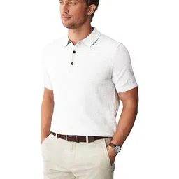 Kotty Men Polo Collar Applique T-shirt image 4