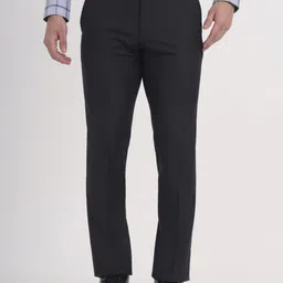 METAL Men Slim Fit Formal Trousers-picture-17