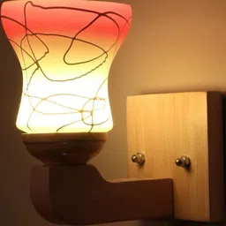 1ST TIME Pink & White Glass Traditional Cylinder Shaped Wall Lamp-picture-18