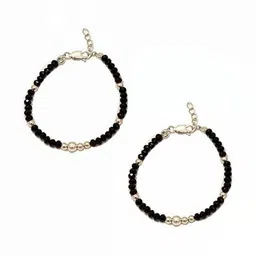 Sahiba Gems Silver-Plated Silver Artificial Stones Bracelet-picture-10