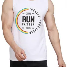 WOOSTRO Men Pack Of 2 Typography Printed Round Neck Cotton Slim Fit T-shirts image 5