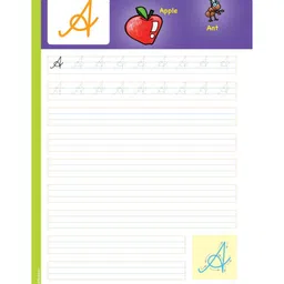 target publication pvt ltd Target Publication Capital & Small Cursive Alphabet Practice Book - English image 2