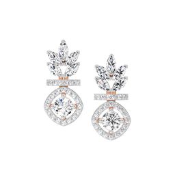 Sparkles 14KT Rose Gold Earrings With 1.26 Carat Lab Grown Diamonds- 3.14 g-picture-34