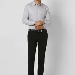 van heusen V Dot Men Slim Fit Spread Collar Abstract Printed Cotton Formal Shirt image 3