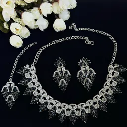 VATSALYA creation Black Jewellery set image 1