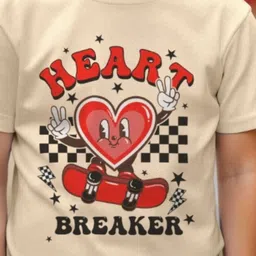 Provogue Boys Typography Printed T-shirt image 3