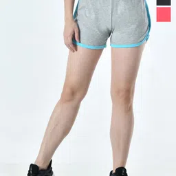 BAESD Women Pack of 3 High-Rise Hot Pants Shorts-picture-12