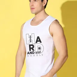 WOOSTRO Pack of 2 Printed Combed Cotton Innerwear Vests with Intelliease Technology image 4