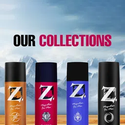 Z-MAGNETISM FOR MEN Zest Set Of 2 Long Lasting Deodorant Body Spray - 150ml (100g) Each image 2