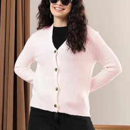 Kotty Women V-Neck Cardigan-picture-19