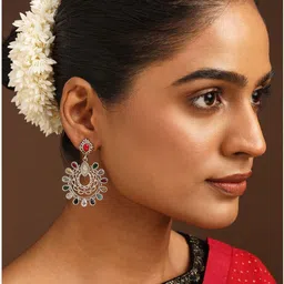 JAYPORE Geometric Drop Earrings image 2