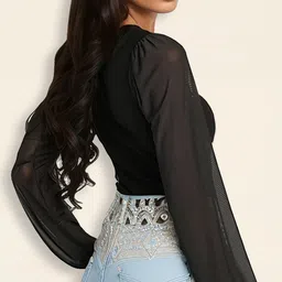 StyleCast Sweetheart Neck Bodysuit image 3