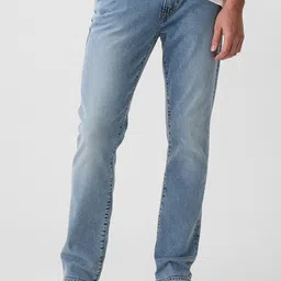 GAP Light-Faded Slim-Fit Mid-Rise Jeans-picture-26