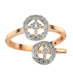 VALANOVA Women Rose Gold Ring Diamond-picture-28