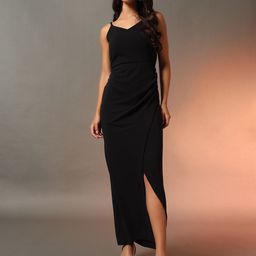 CORSICA Women Solid Maxi Dress-picture-31