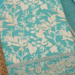 Soch Printed Unstitched Dress Material image 5