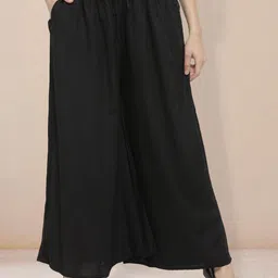 all about you Women Comfort Loose Fit Wide Leg Trousers-image-96