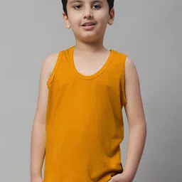 Friskers Pack Of 2 Cotton Basic Vests 070525KDC-03-26 image 4