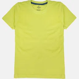 KiddoPanti Boys Pack Of 3 Solid Round Neck Cotton T-shirts image 4