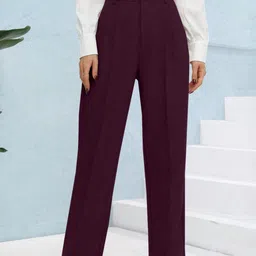 Urban Buccachi Women Relaxed High-Rise Trousers-picture-40