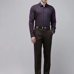 Van Heusen Slim Fit Checked Formal Shirt image 2