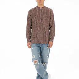 Anouk Rustic Ethnic Motifs Printed Straight Kurta image 5