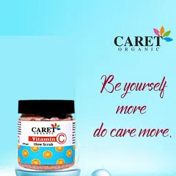 CARET ORGANIC Vitamin C Glow Scrub & Ubtan Face Pack - 100 g Each image 4