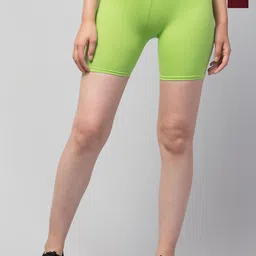 DRAXSTAR Women Pack of 2 Skinny Fit Mid-Rise Sports Shorts-image-62