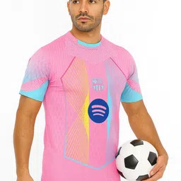 dostitch Men Barcelona Printed Dri-FIT T-shirt-image-56