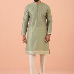 KISAH Men Regular Kurta with Trousers-picture-42