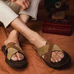 planet paaduks Paaduks Men Suede Comfort Sandals image 4
