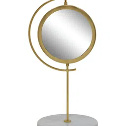 Metalsmith White & Black Table Top Makeup Mirrors image 3