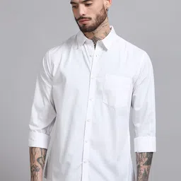 HERE&NOW Men Opaque Casual Shirt-picture-32
