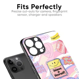 QRIOH Conversational Printed iPhone 13 Pro Max Back Case Mobile Accessories image 2