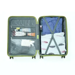 CARRIMATE Textured Anti-Theft Zipper 360 Spinner Wheels Hard-Sided Large Trolley Bag image 4